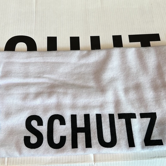 SCHUTZ Helga Black Microsuede Over The Knee Boot Size 5.5 - Picture 12 of 13